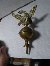 Antique-Banjo Clock-Brass Eagle Finial-Ca.1900-#H161 picture