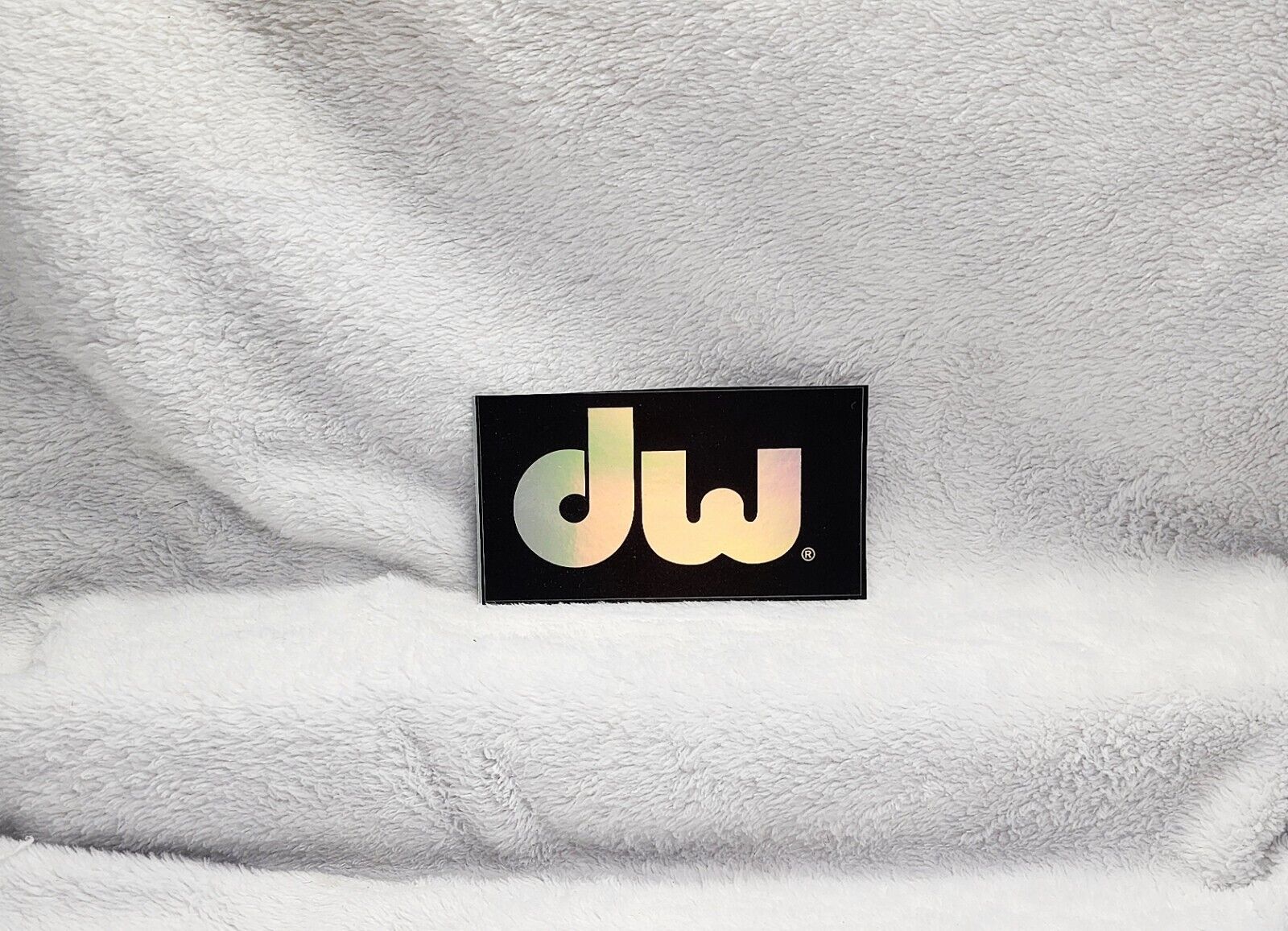 DW Drums Holographic Sticker