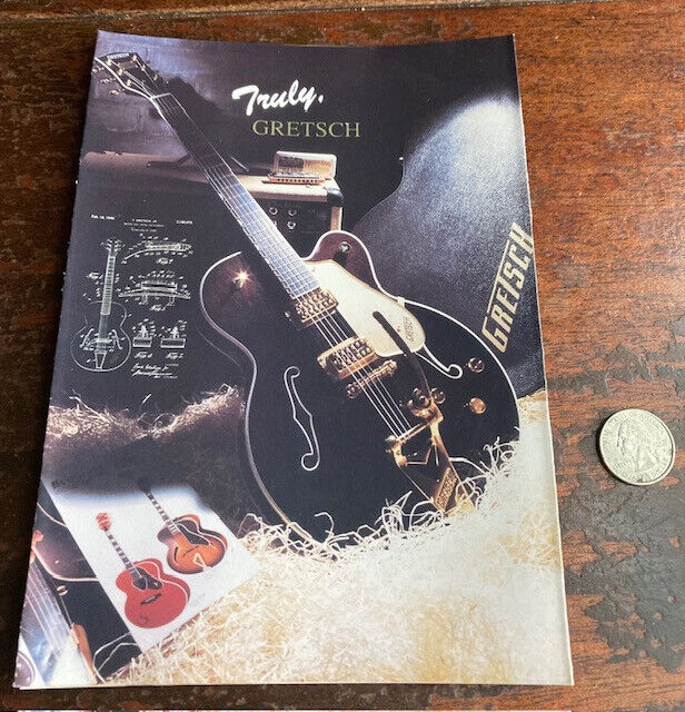 Gretsch Guitar Co. Fold-Out Souvenir Brochure Publication - Rockabilly Rock Jazz