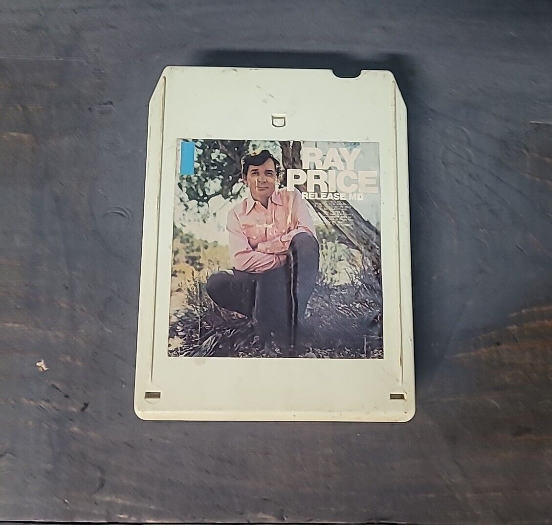 RARE Ray Price 8 Track Tape RELEASE ME -BA 13254 VINTAGE LOOK 1976 CBS GREAT