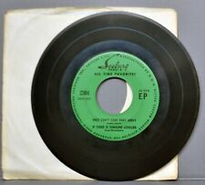 Vintage 45 RPM EP Can't take that away Over the Rainbow Seeburg 8 Untested REC44 picture