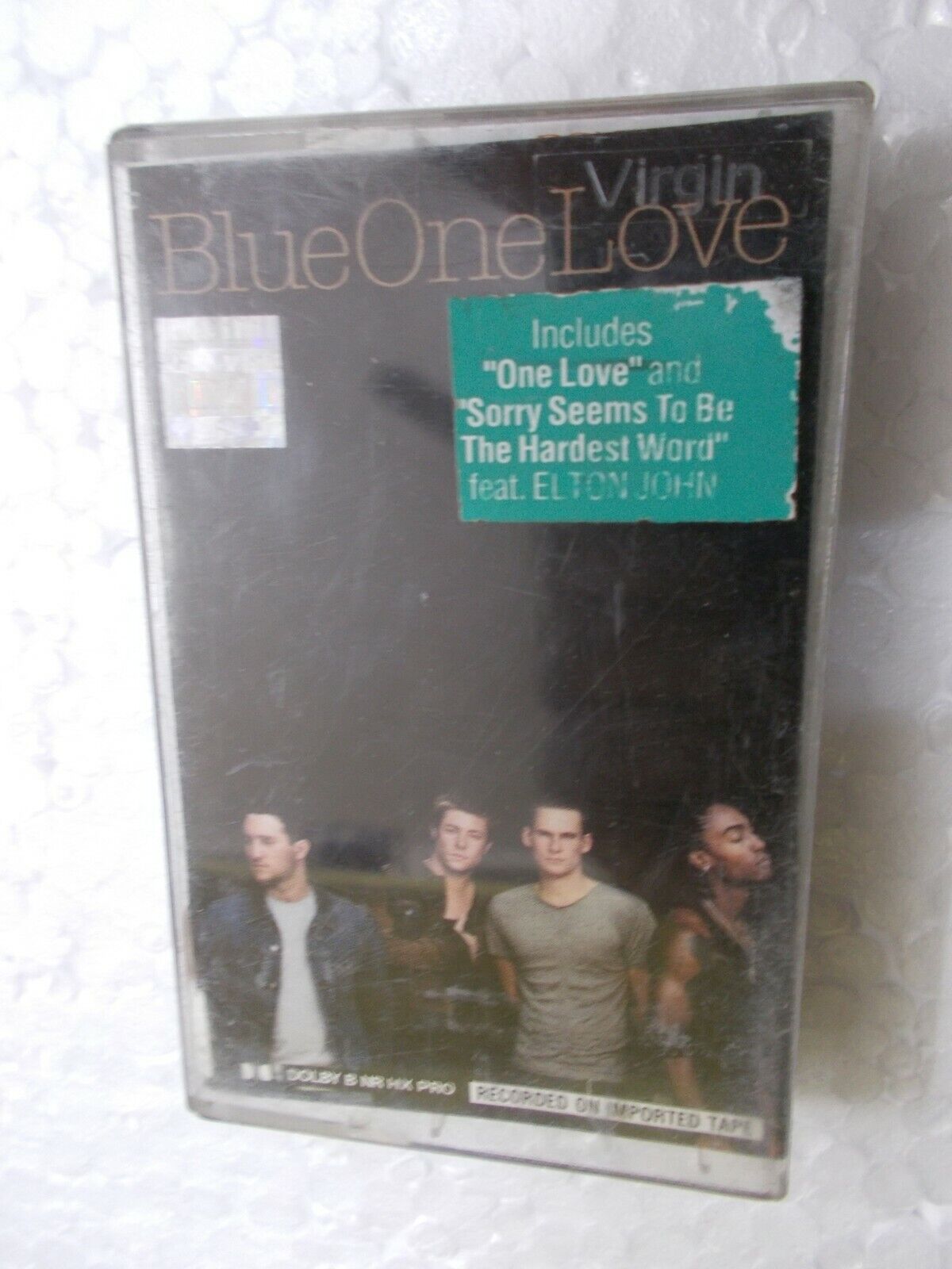 BLUE ONE LOVE  2002 RARE orig CASSETTE TAPE INDIA indian