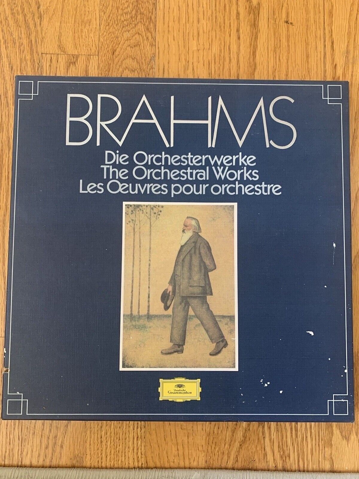 BRAHMS/ Bernstein / Böhm - Orchestral Works - 7LP Box Set 1983 DG 2740275 * /NM