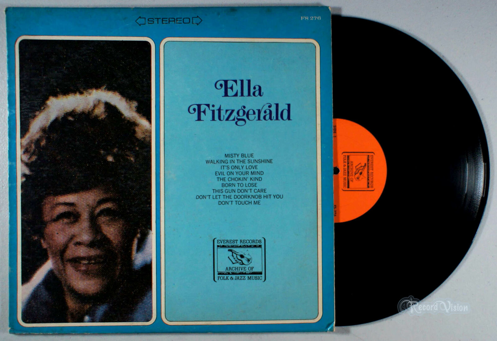 Ella Fitzgerald - Self Titled (1973) Vinyl LP • Misty Blue, Country Jazz Ballads