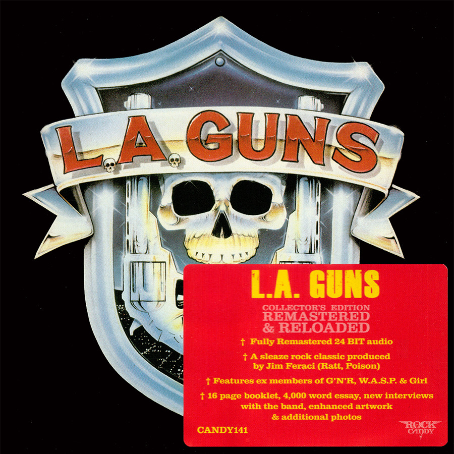 L.A. Guns ~ LA Guns (1988) CD 2012 Rock Candy Records UK •• NEW ••