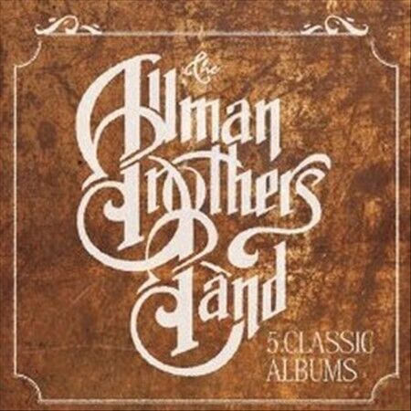 THE ALLMAN BROTHERS BAND - FIVE CLASSIC ALBUMS [SLIPCASE] NEW CD