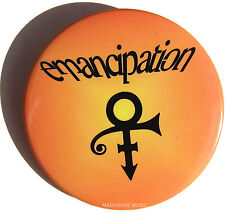 PRINCE Badge Emancipation USA Official Original EMI PROMO Only Pin 1998 MINT picture