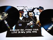 METALLICA 2LP RARE VINYL ALBUM NEW YORK 1998 JASON NEWSTED GARAGE INC. V088 picture