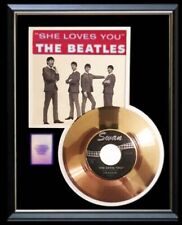 THE BEATLES GOLD RECORD SHE LOVES YOU SWAN 45 RPM NON RIAA AWARD RARE  SLEEVE  picture