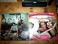 ROBERT KLEIN ( 2 ) LP lot: CHILD OF THE 50's / NEW TEETH promo w. insert VG++ picture