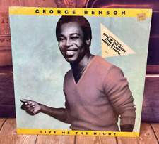 George Benson- Give Me the Night- LP Vinyl Factory Signed Quincy Jones & George picture