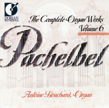 Complete Organ Works 6 by Pachelbel / Bouchard (CD, 1999) picture