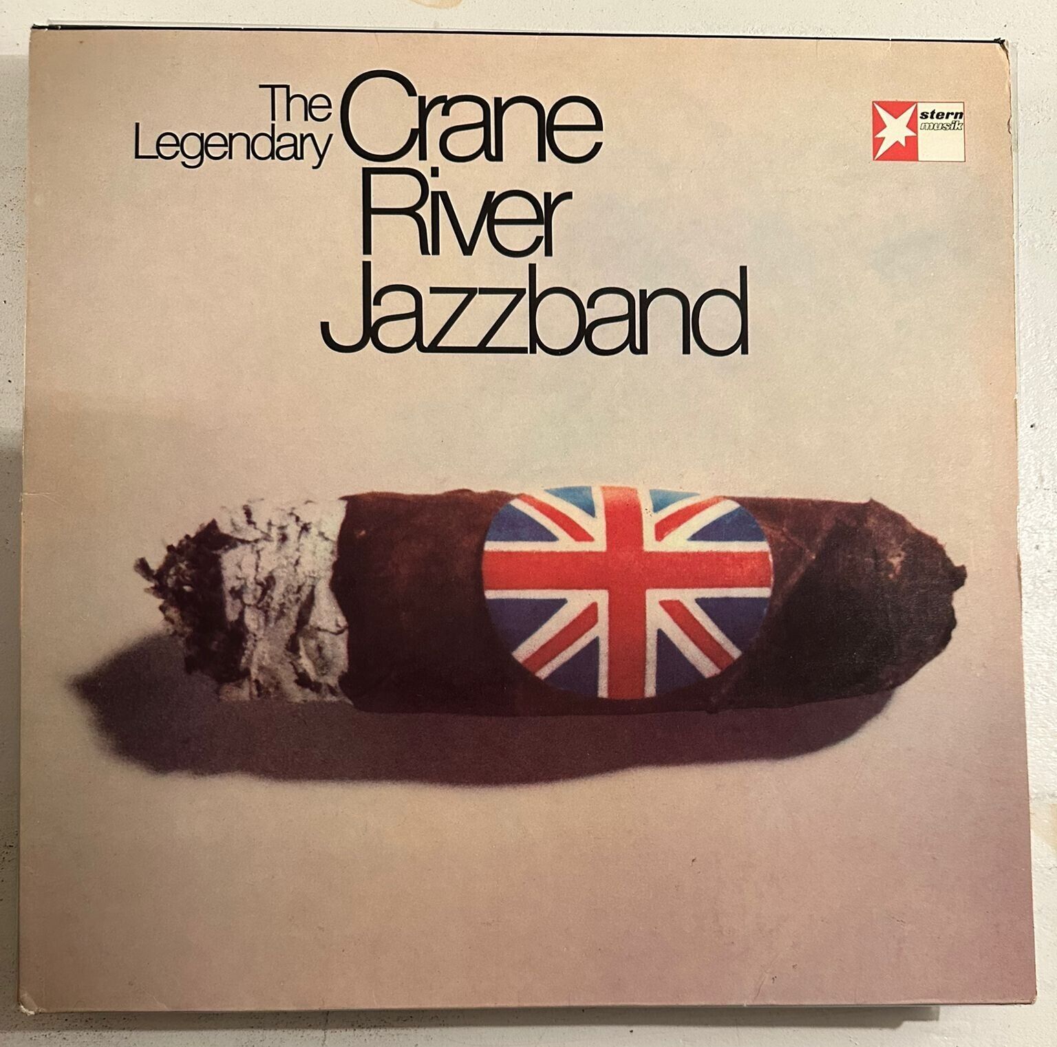 CRANE RIVER JAZZBAND – LEGENDARY CRANE RIVER JAZZBAND - VINYL LP BLACK VG+ A9