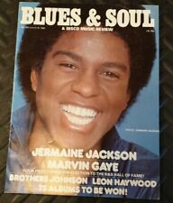 Jermaine Jackson Blues & Soul Iss 305 1980 Marvin Gaye The Brothers Johnson picture