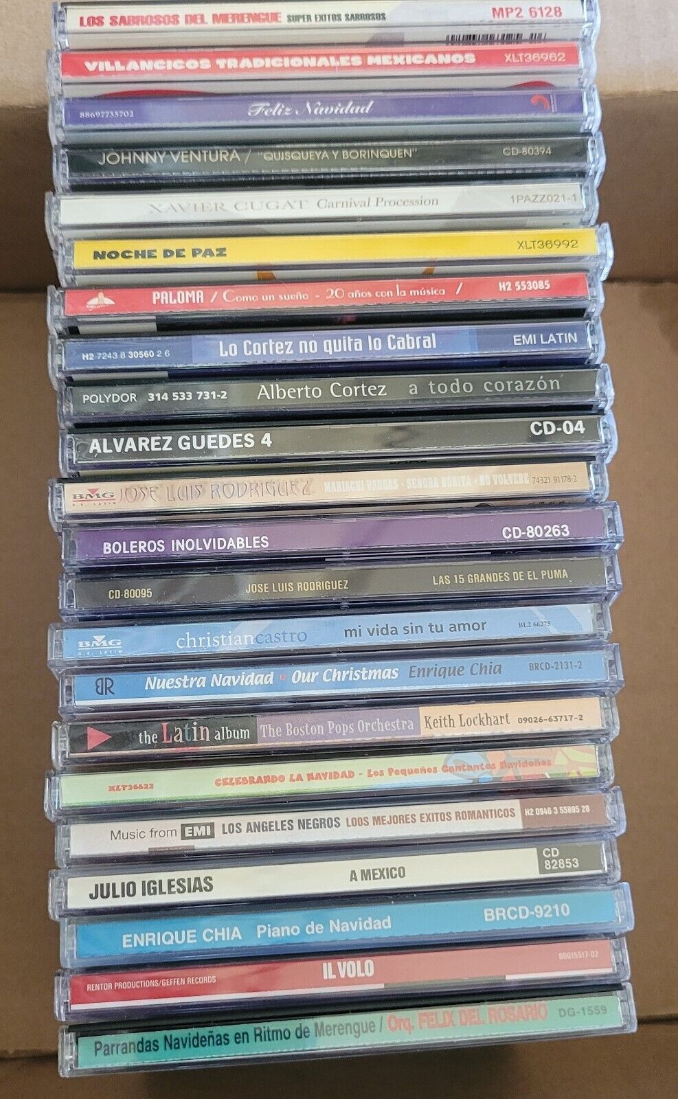 22 Rare Latin CDs Lot Las 15 Grandes Rodriguez Jose Luis Alveres  Guedes Xmas
