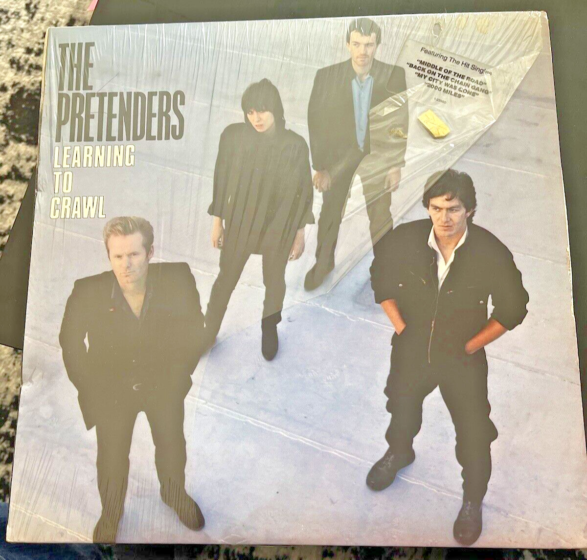 The Pretenders - Learning To Crawl Vinyl LP Record with Hype Sticker VG+/EX