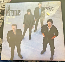 The Pretenders - Learning To Crawl Vinyl LP Record with Hype Sticker VG+/EX picture