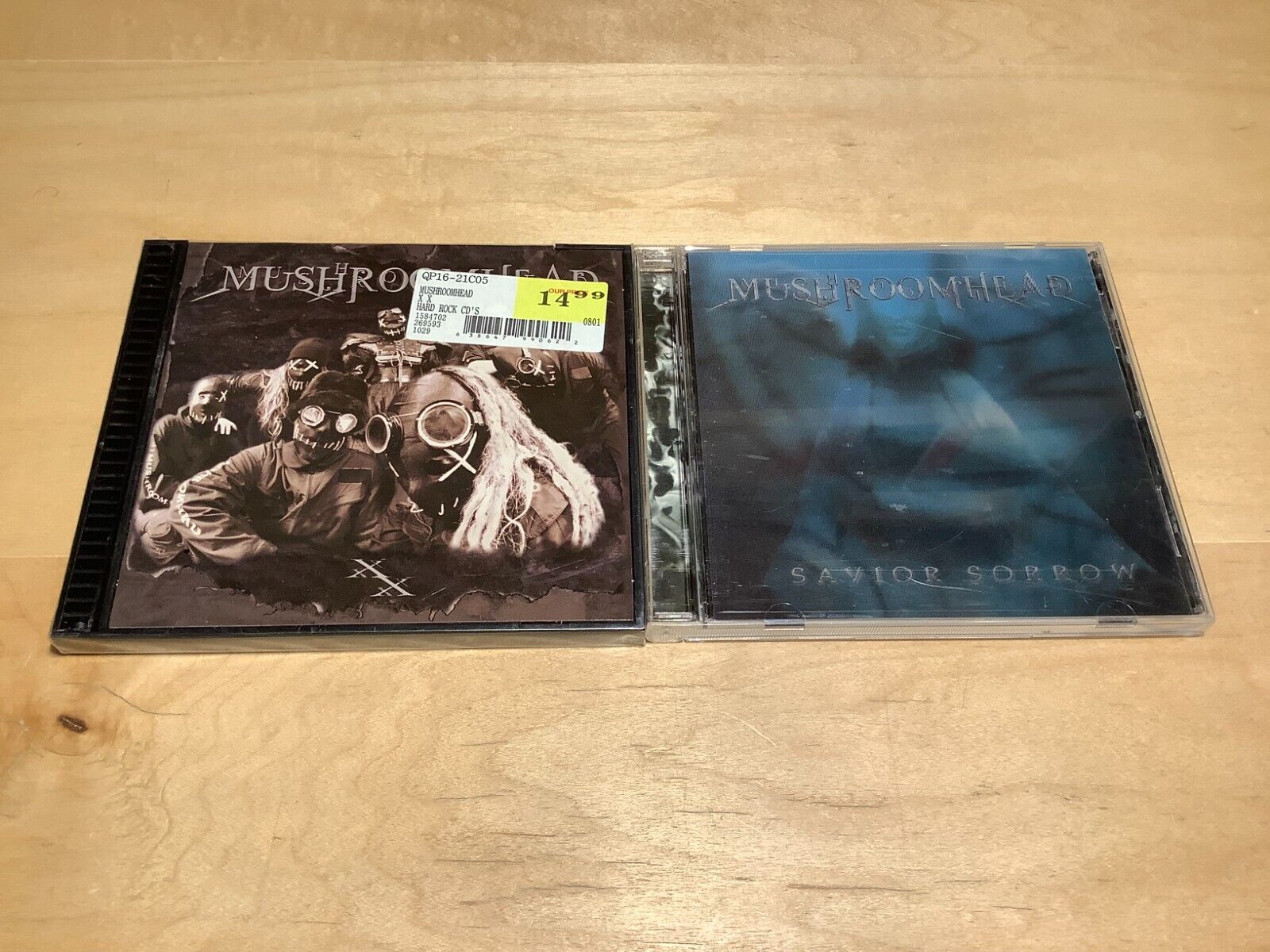 MUSHROOMHEAD 2 CD Lot - Savior Sorrow - XX (sealed copy)