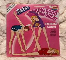 Barbie Exercise Album Looking Good Feeling Great 1982 LP Vinyl Record Kid Stuff picture