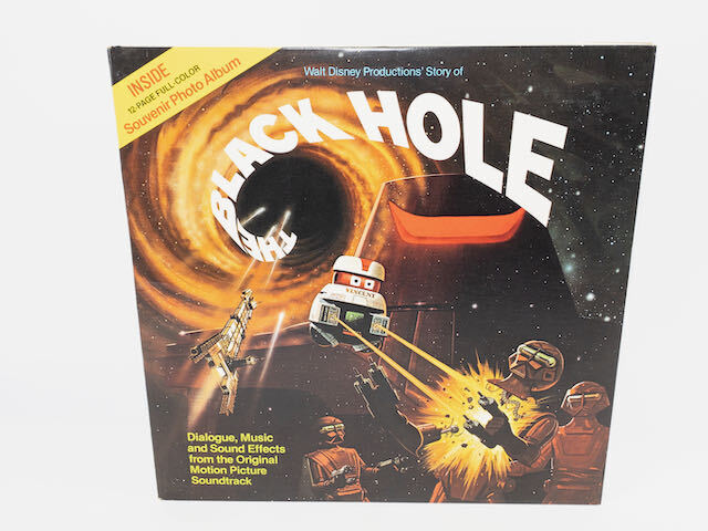 Walt Disney Productions Story Of The Black Hole Vinyl LP w/ Book, 1979, GR8