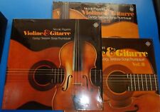 Gyorgy Terebesi/Sonja Prunnbauer PAGANINI Violin & Guitar 1-3 - Telefunken 3 LPs picture