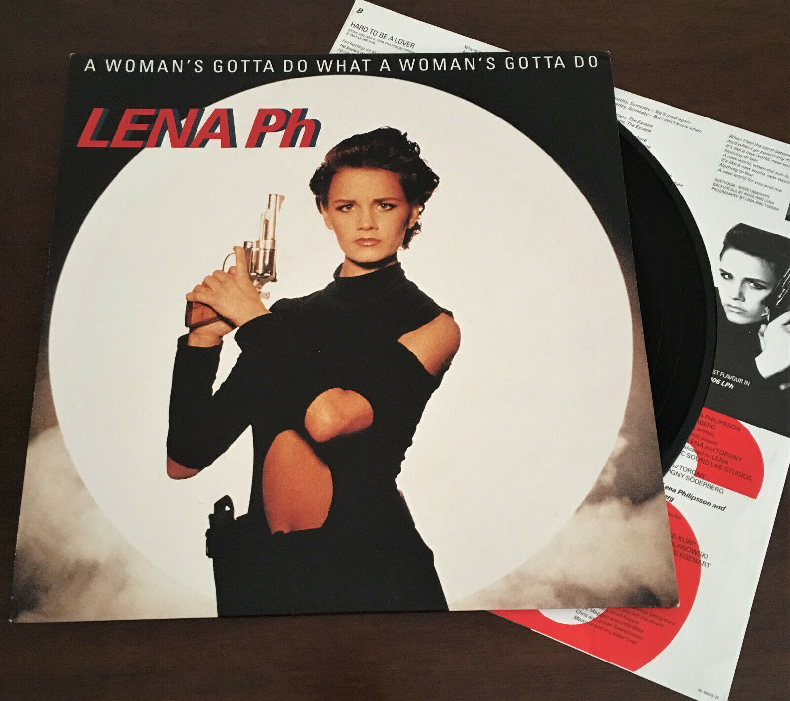 Lena Ph - A Woman\'s Gotta Do 1st Press Holland Vinyl 1991 LP+Inner House Rare EX