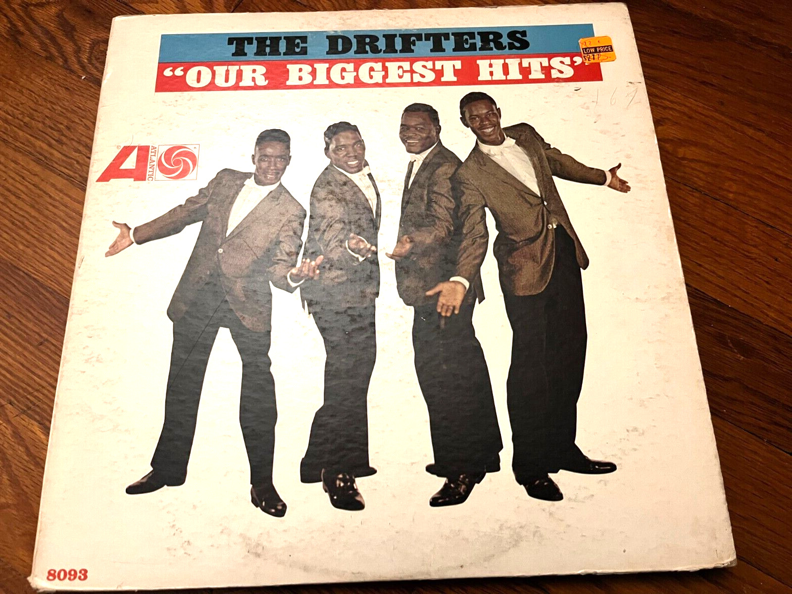 THE DRIFTERS Our Biggest Hits ORIGINAL MONO LP Atlantic 8093 Doo Wop / R&B