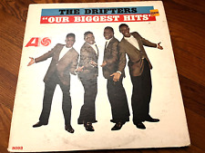 THE DRIFTERS Our Biggest Hits ORIGINAL MONO LP Atlantic 8093 Doo Wop / R&B picture