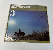 The Best Of The Great Songs With A Folk-Country Accent LP Record Ella FitzgeralY picture