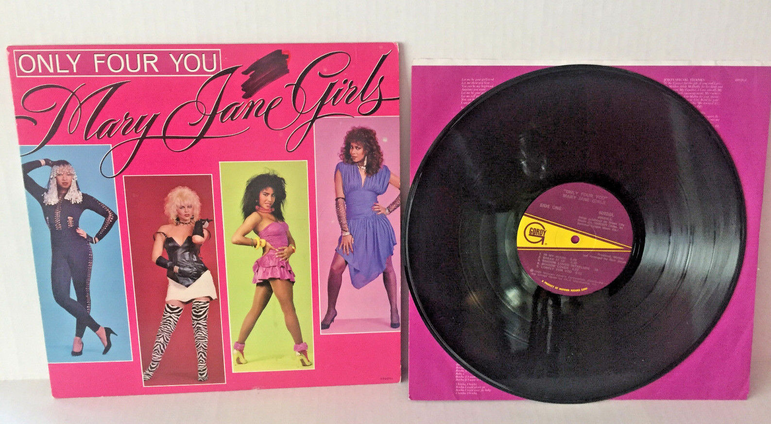 Vintage Mary Jane Girls LP - Only For You - 1985 - Produced By Rick James