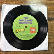 VINTAGE LEGO 1982 Vinyl Record 7” Disc FABULAND RAINBOW SET LEGOs picture