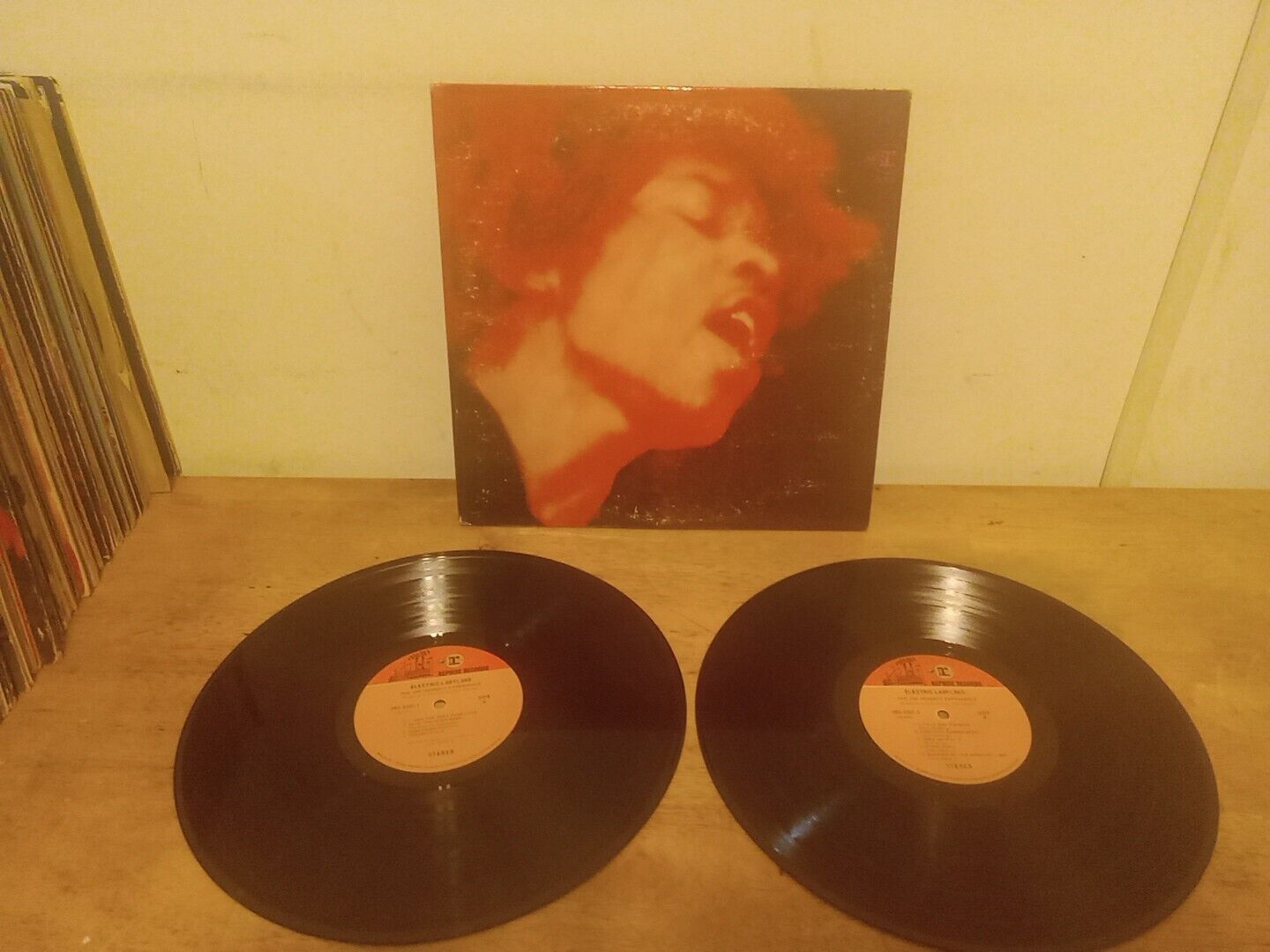 Jimi Hendrix Electric Ladyland 1968 Original 2-Tone Label Vinyl Vg+/ Vg