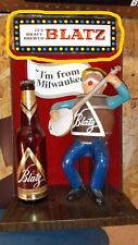 BLATZ BEER Banjo Player Non Canopy Version Replacement Sign Read Description picture