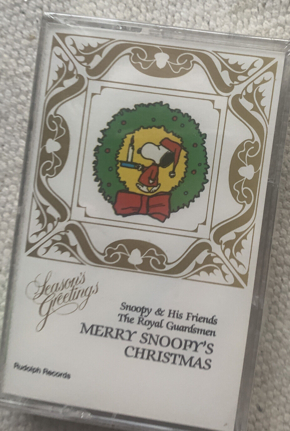 SNOOPY & HIS FRIENDS THE ROYAL GUARDMEN-Merry Snoopy’s Christmas Cassette