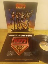 KISS Destroyer 1976   NBLP 7025 Promo Cut  With Inner Sleeve Ex/ Ex picture