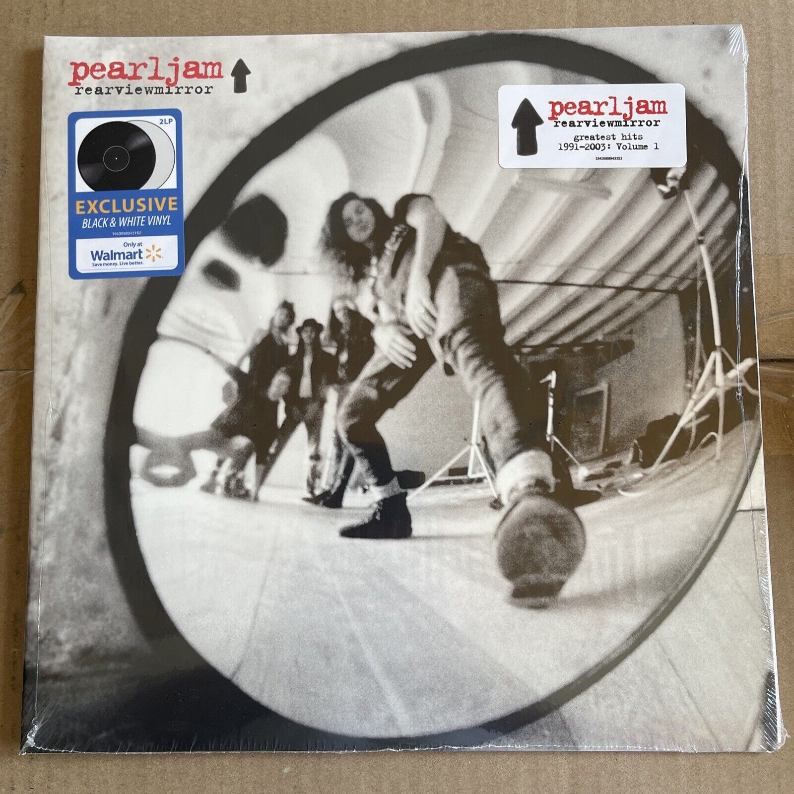 Pearl Jam : rearviewmirror 1991-2003 Vol1 (Exclusive White & Black Vinyl LP) NEW
