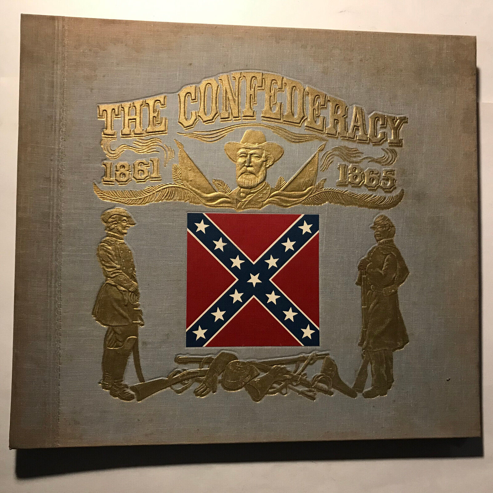 Vintage The Confederacy 1861-1865 Book & Vinyl LP Columbia Records