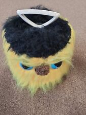 1960s Disk Go Case  Fuzzy Monster 45rpm Record Holder Holds 60 picture