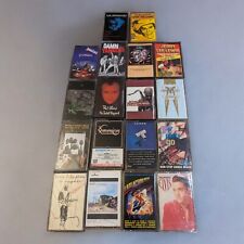 Lot Of 18 Cassette Tapes Rush Queensryche Judas Priest Madonna Elvis Zeppelin  picture