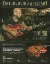 Mark Whitfield Ibanez Artstar Guitar Series ad 8 x 11 advertisement print picture