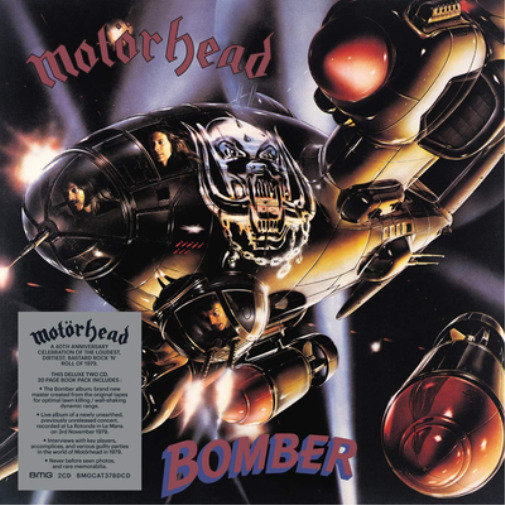 Motörhead Bomber (CD) 40th Anniversary  Album (UK IMPORT)