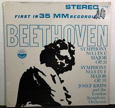 BEETHOVEN LP EVEREST S 1337 STEREO JOSEF KRIPS LONDON SYMPHONY ORCHESTRA Sealed picture