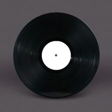 Custom 12 inch record black vinyl .  picture