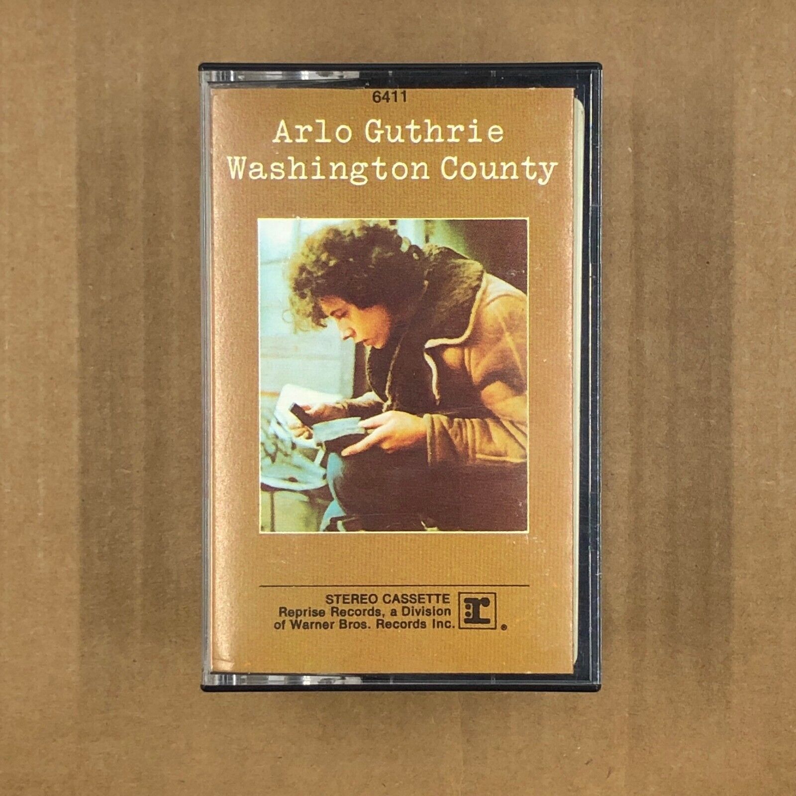 ARLO GUTHRIE Cassette Tape WASHINGTON COUNTY 1970 Rock Folk VAN DYKE PARKS Rare