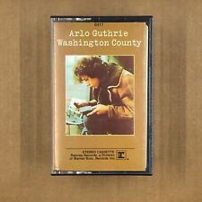 ARLO GUTHRIE Cassette Tape WASHINGTON COUNTY 1970 Rock Folk VAN DYKE PARKS Rare picture