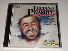 *NEW/SEALED* Luciano Pavarotti Live Recordings 1961-1967 Vol. 2 CD 10 Songs 1990 picture
