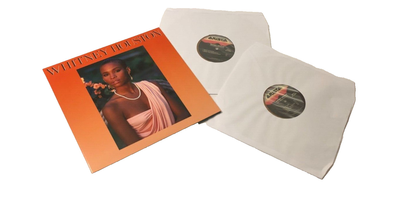 $150 Whitney Houston 35th Anniversary 2 LP Bronze Vinyl Record Set VMP Exclusive