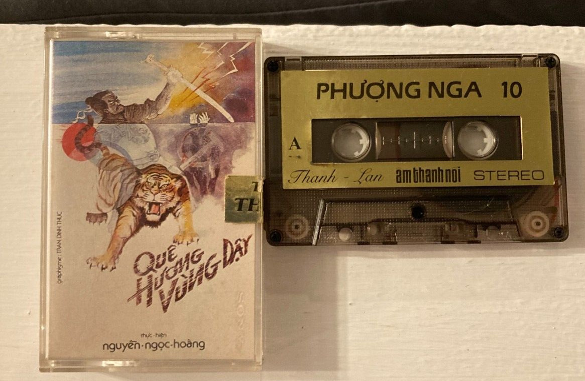 RARE Bang Nhac Vietnamese Cassette Tape-VINTAGE 1981