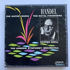 Handel The Water Music George Szell Royal Fire. Tonband Reel Tape London Records picture