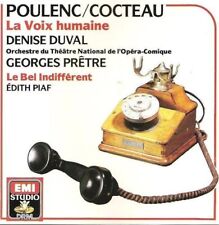 FRANCIS POULENC - La Voix Humaine / Le Bel Indifferent - CD - **Excellent** picture